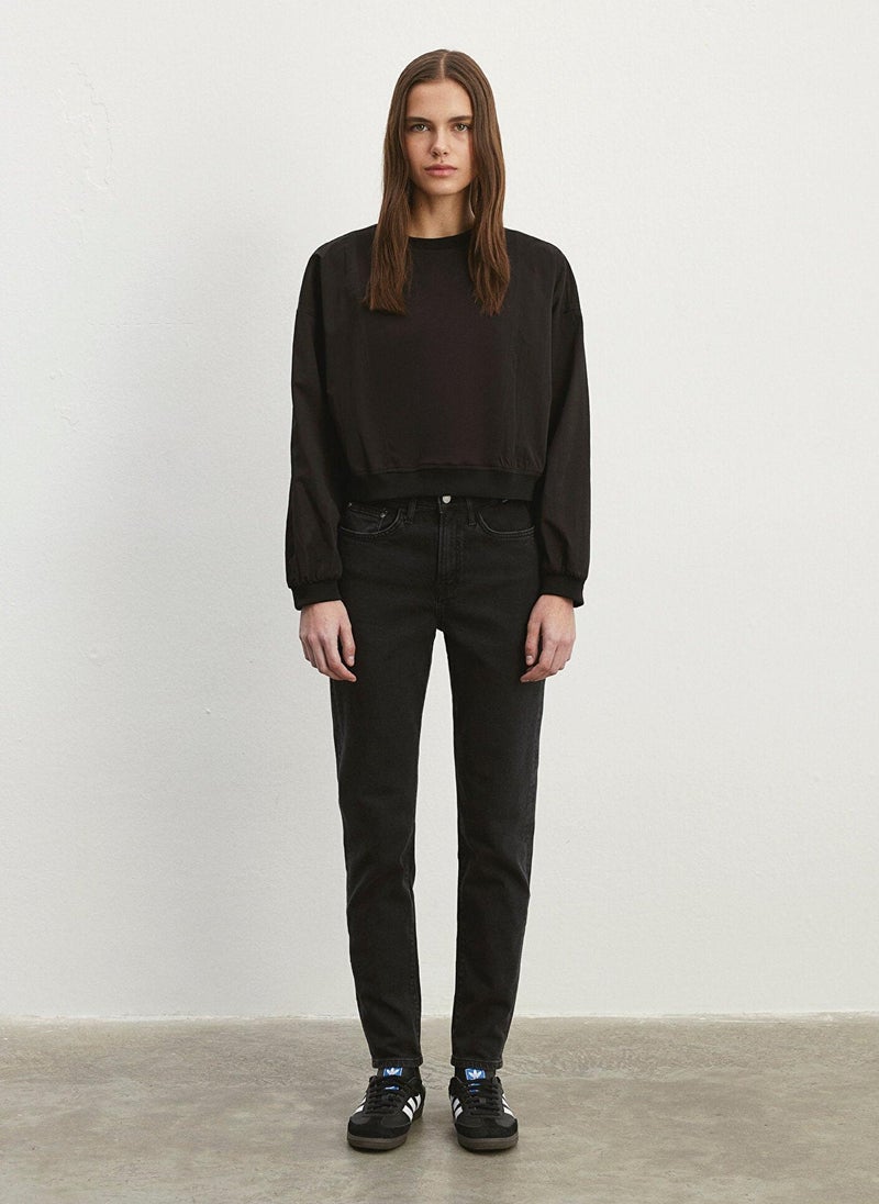 MAVI Cindy Mid Smoke Denim Jean Pants - Image 3