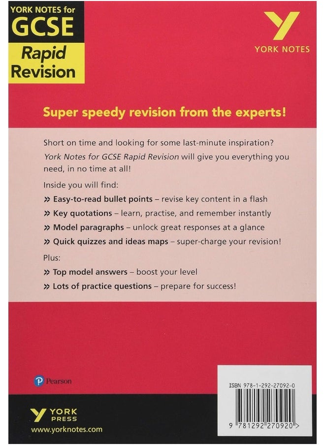 Power and Conflict RAPID REVISION: York Notes for AQA GCSE (9-1): - catch up, revise and be ready for 2022 and 2023 assessments and exams  - Image 2