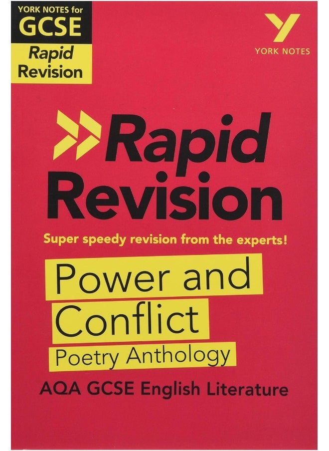 Power and Conflict RAPID REVISION: York Notes for AQA GCSE (9-1): - catch up, revise and be ready for 2022 and 2023 assessments and exams  - Image 1