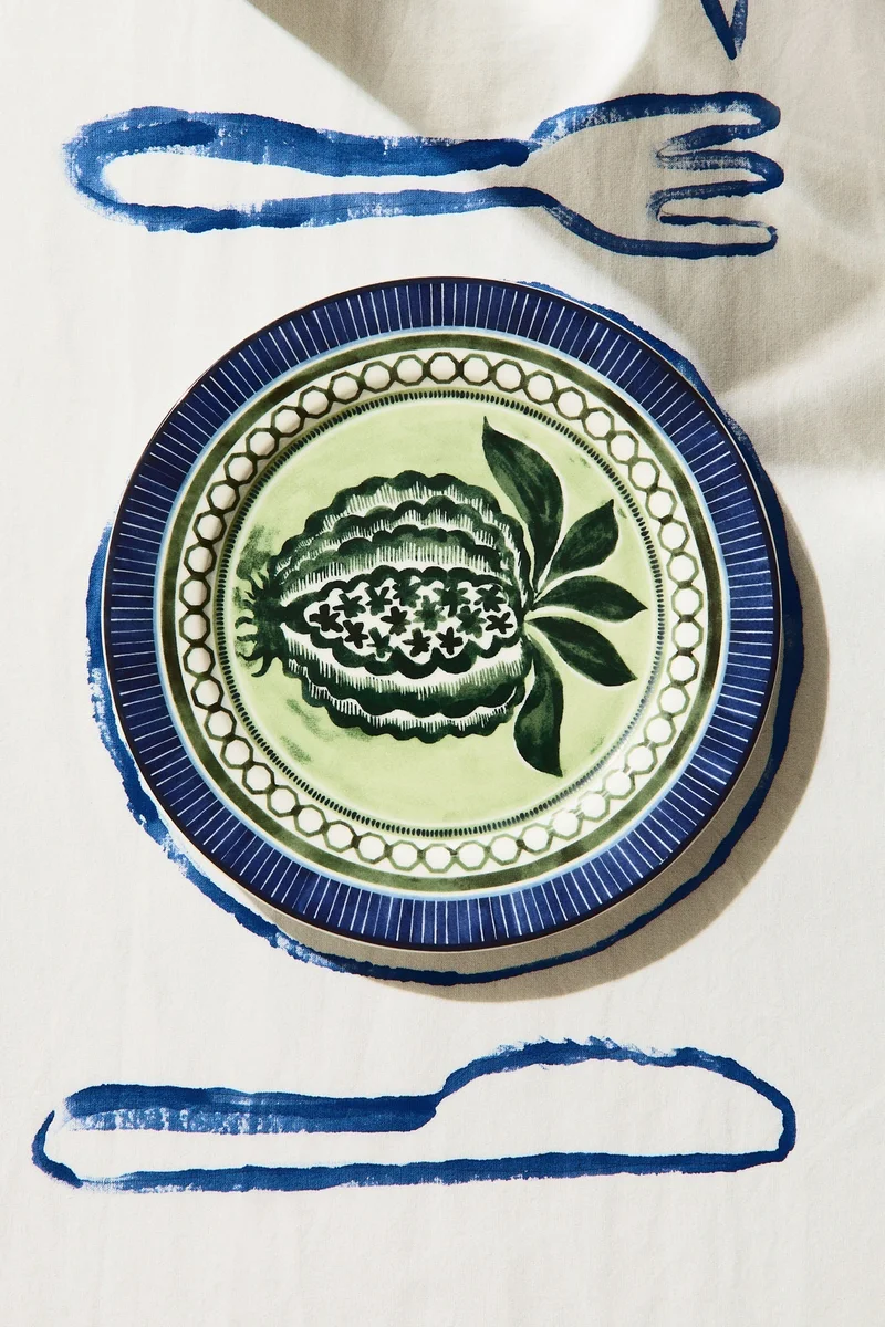 H&M Porcelain mid plate