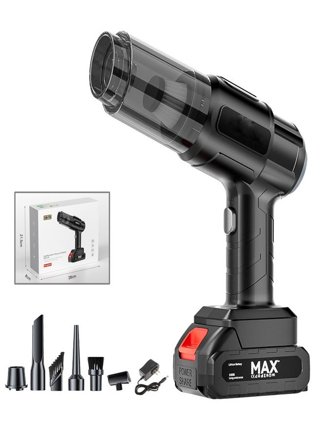 Max Cordless Handheld Multifunction mini Vacuum Cleaner with Powerful Suction and Accessories  - Image 4