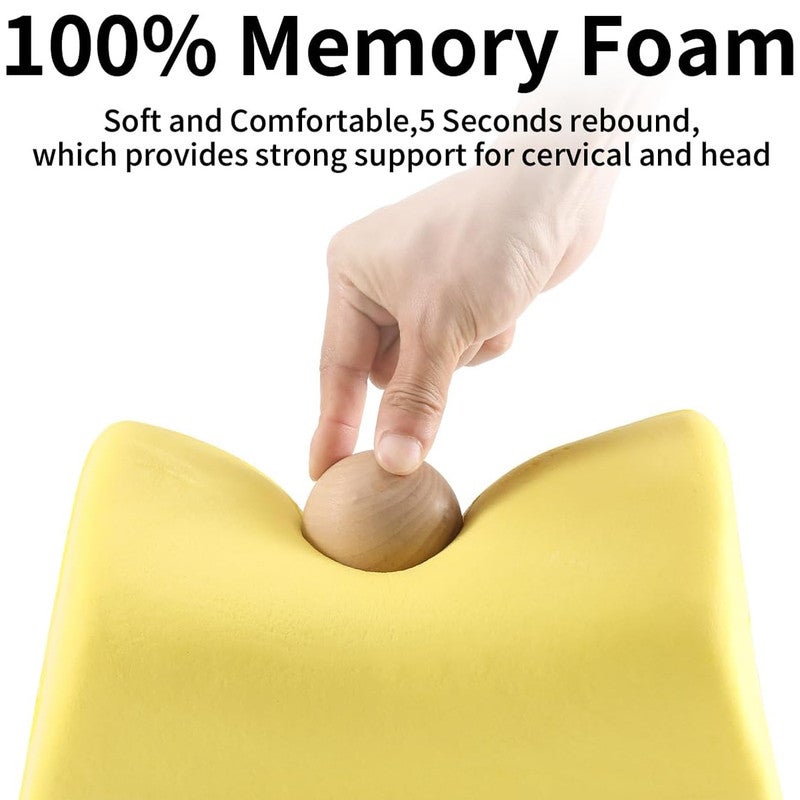 2 Pcs Car Neck Pillow Memory Foam Headrest Cushion – Ergonomic Cervical Support, PU Leather, Universal Fit for Car Seat, Travel & Office Use - Image 5