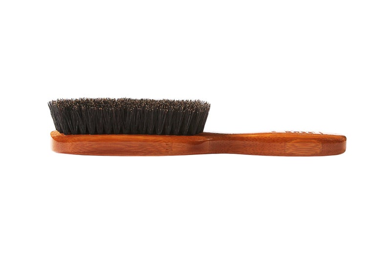 Bass Brushes Semi Oval Boar Wood Brush, 1 EA - Image 3