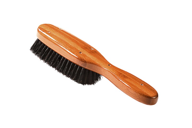 Bass Brushes Semi Oval Boar Wood Brush, 1 EA - Image 5