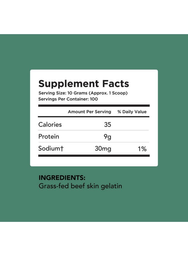 AMANDEAN Premium Gelatin Powder XL. Grass-Fed Beef Collagen Protein Supplement. Unflavored. Healthy Skin, Hair, Nails, & Gut. Paleo Friendly Cooking and Baking. 18 Amino Acids. Non-GMO. - Image 3