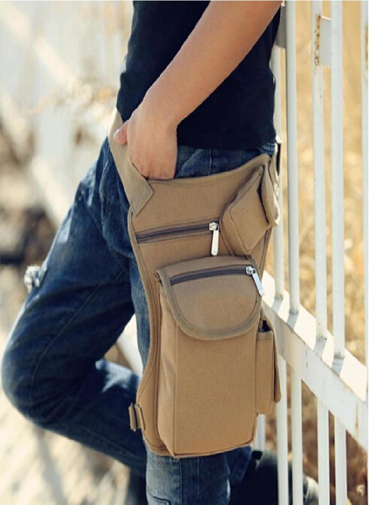 Eckek - Multifunction Outdoor Popular Canvas Sport Waist Bag - Image 1