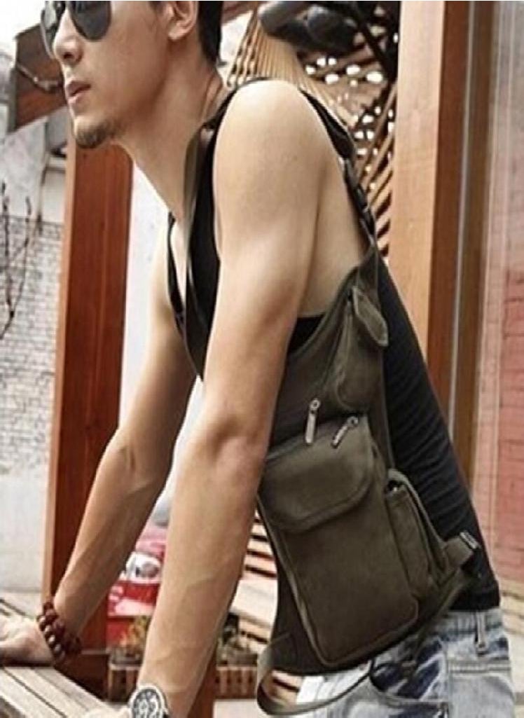 Eckek - Multifunction Outdoor Popular Canvas Sport Waist Bag - Image 1