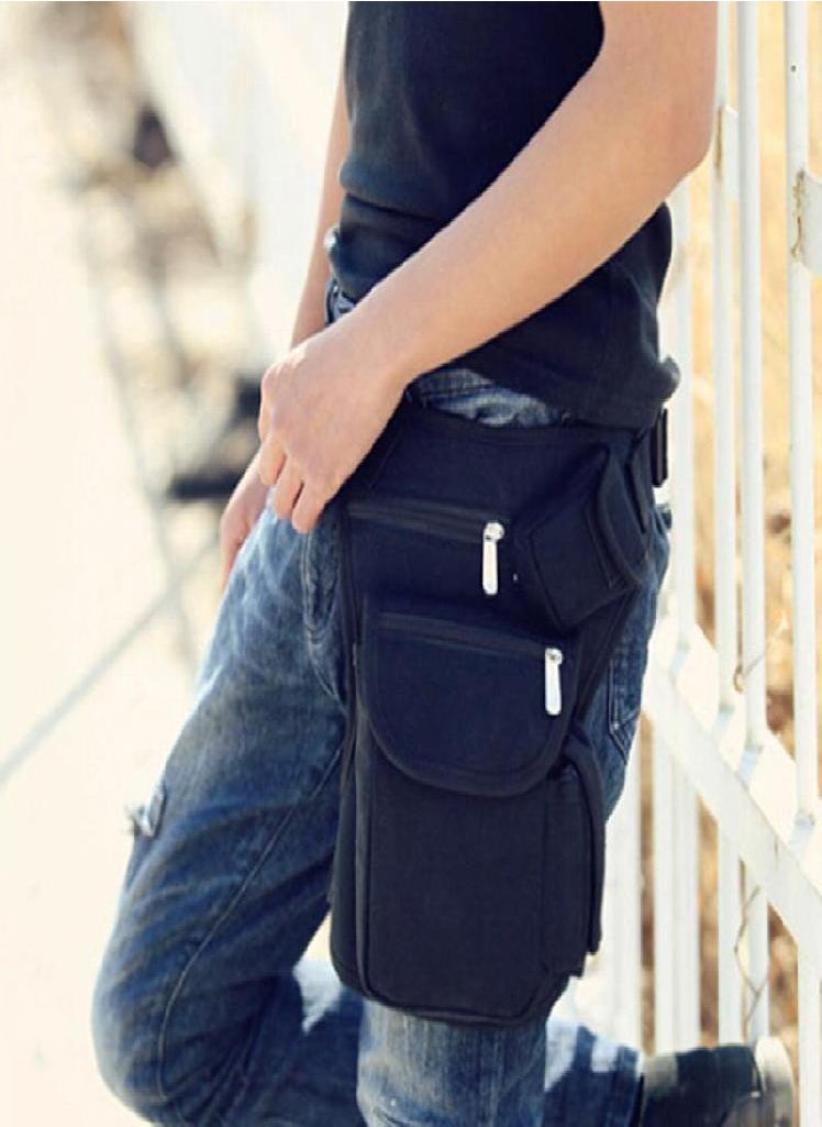 Eckek - Multifunction Outdoor Popular Canvas Sport Waist Bag - Image 1