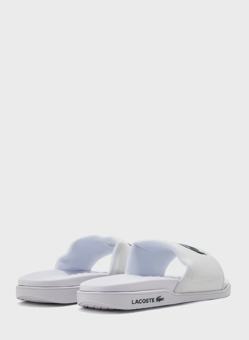 LACOSTE Logo Detail Slides