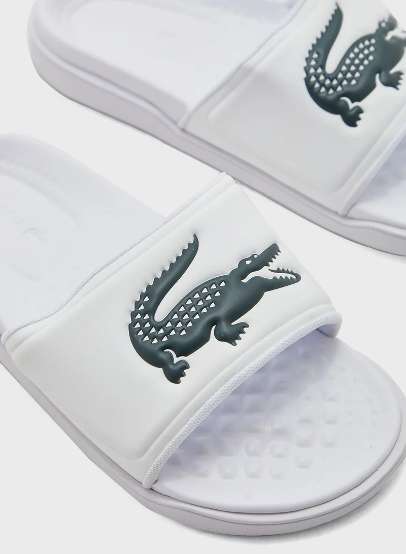 LACOSTE Logo Detail Slides