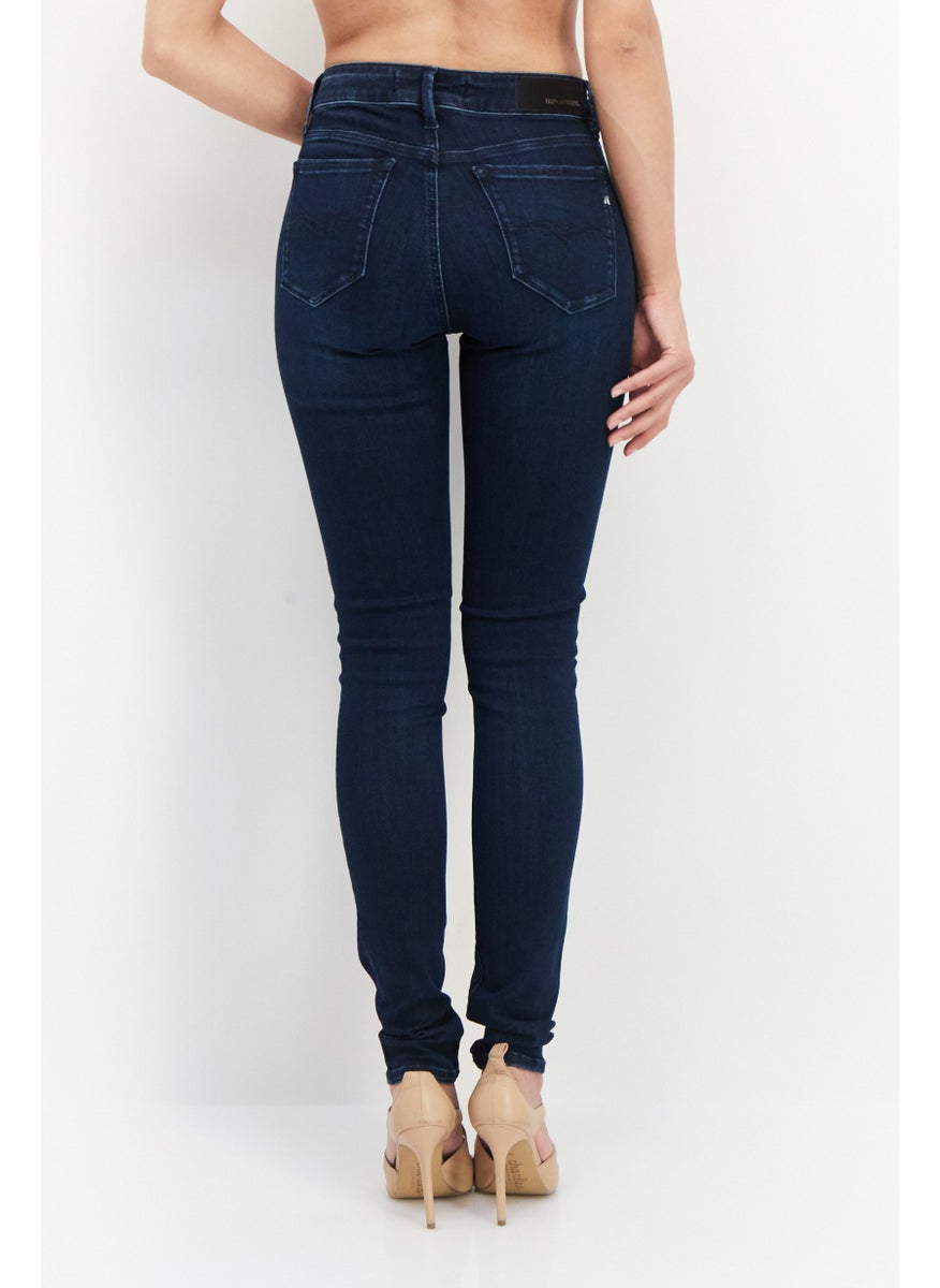 Women Skinny Fit Wash Stretchable Denim, Navy Blue - pzsku/Z0C687A994C4B126936CDZ/45/_/1724351235/4d60e551-ba37-442c-8c65-ff5c6fc0097a