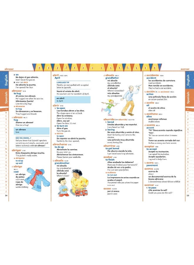 Primary Spanish Dictionary: Illustrated Dictionary for Ages 7+ - Image 3