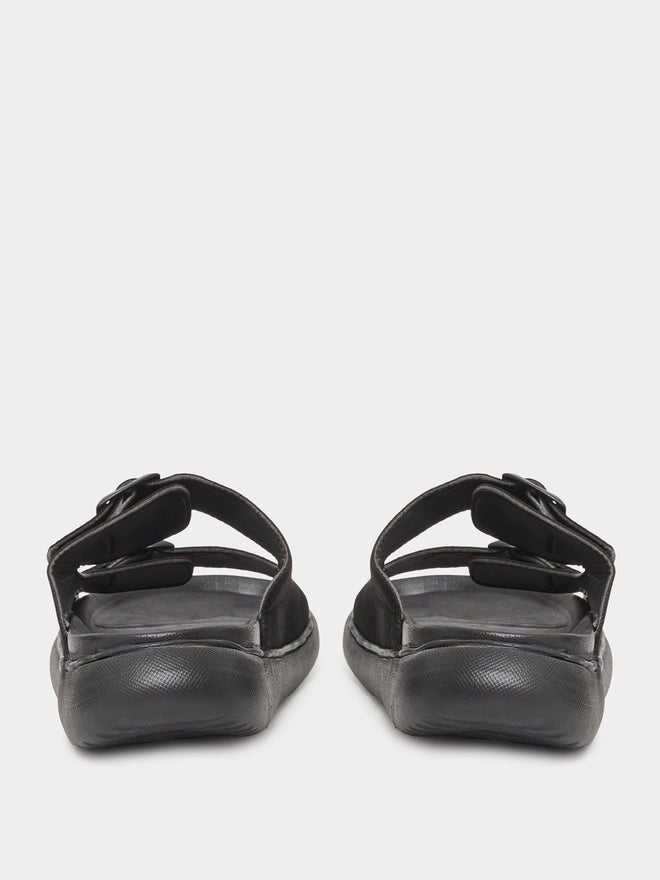 Styli Men Double Strap Buckle Comfort Sandals - Image 4