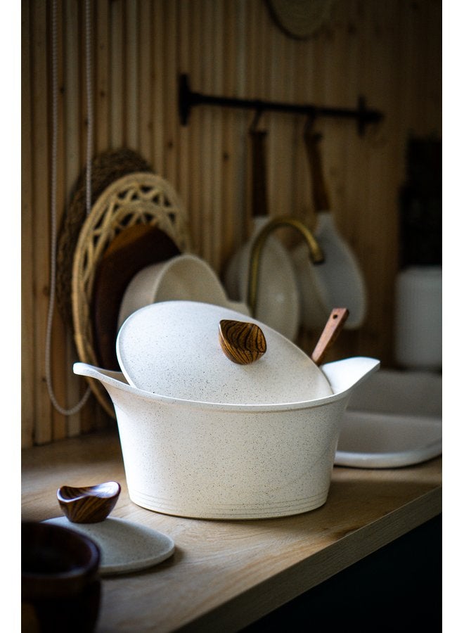 Glory Granite Pot Premium Size 24 cm Beige - Image 3