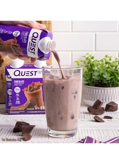 QUEST NUTRITION Protein Shake Shake Chocolate 325ml Pack Of 4 Pieces  - Image 3