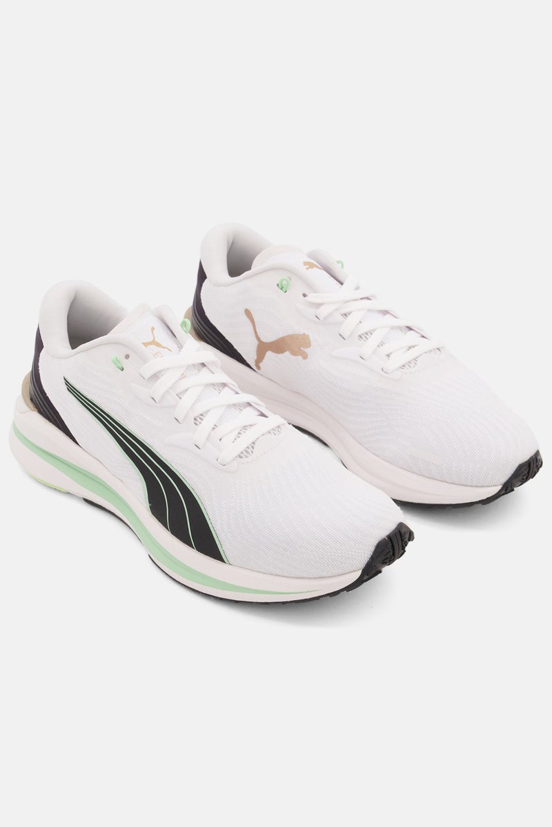 PUMA Women Electrify Nitro 2 Run 75 Lace Up Sports Shoes, White - Image 1