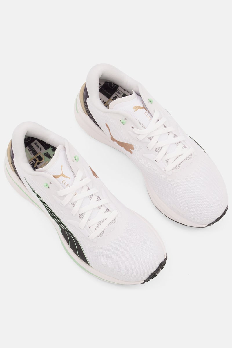 PUMA Women Electrify Nitro 2 Run 75 Lace Up Sports Shoes, White - Image 3