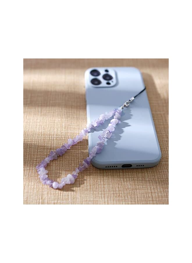 Green Tiger Phone Charms Phone Chain Strap Cell Phone Lanyard Wrist Strap Natural Gem Stone Charms for Phone AirPods Women Girls - Image 2