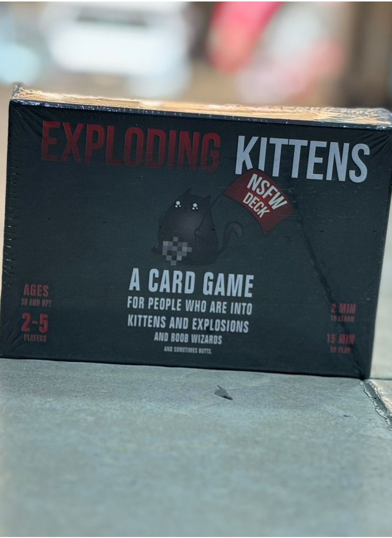EXPLODING KITTENS: NSFW EDITION