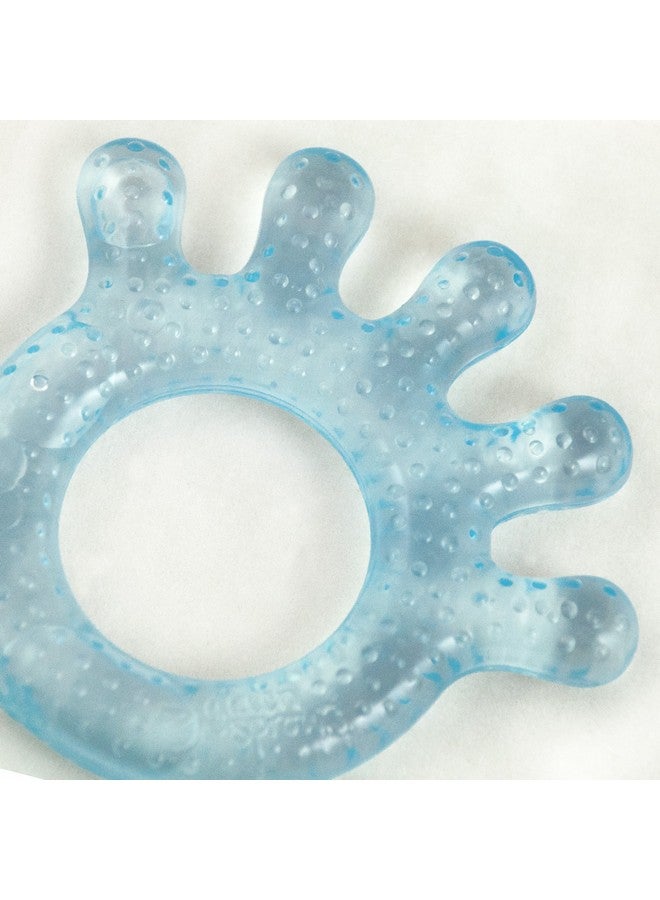 جرين سبراوتس عضاضة تبريد من جرين سبرانتس | تهدئ اللثة وتعزز نمو الفم الصحي | بلاستيك أكثر أمانًا مملوء بماء معقم، تبريد لمزيد من الراحة، سطح محكم لتدليك اللثة، قطعتان (عبوة من قطعة واحدة) أزرق - Image 3