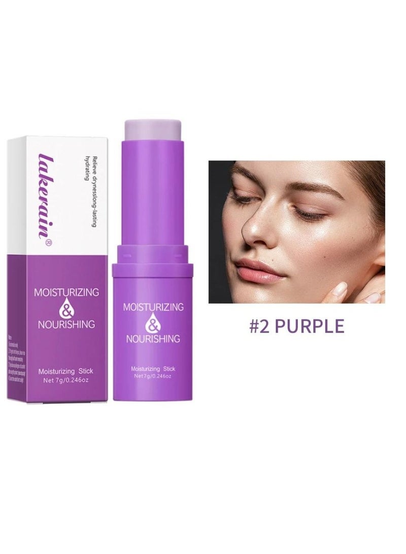 lakerain Moisturizing and Nourishing Cream Stick Multi Balm Facial Moisturizer Stick Balm Under Eye Cream Face Balm Stick for Hydrating and Smoothing Dry Skin Moisturizing Day and Night Stick - Image 2
