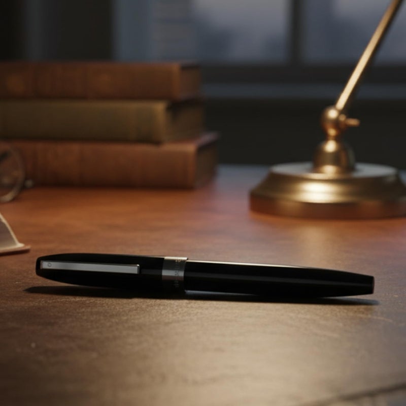 SHEAFFER Pen Sheaffer Legacy 9064 Black And Chrome Trims Rb - Image 2