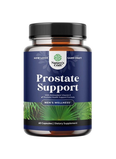 Herbal Prostate Health Supplements For Men Advanced Prostate Supplements For Men With Beta Sitosterol Selenium Pygeum And Saw Palmetto For Men Prostate Support And Frequent Urination 60 Capsules