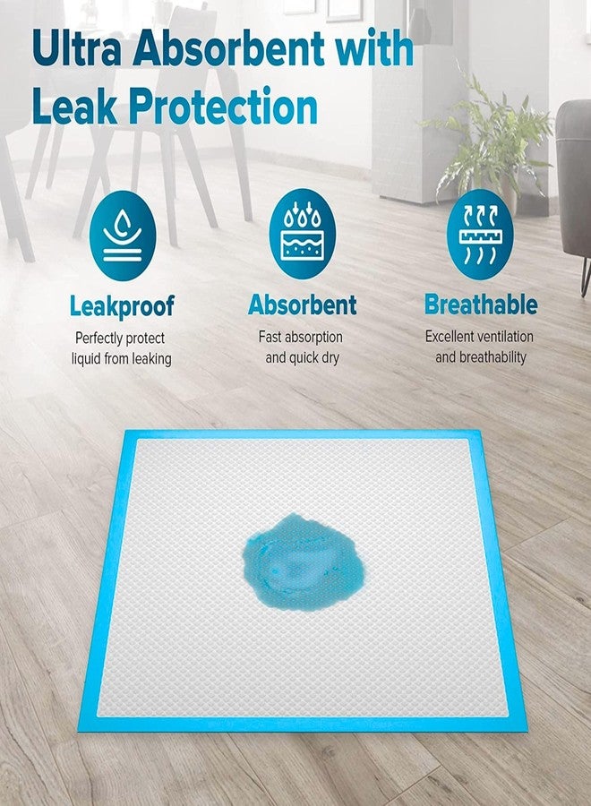 C-Cure Dog Pee Pads | Pack of 50 | 60x60 cm Disposable Pet Training Pads for Puppies, Adult Dogs & Cats | Leak-Proof, Quick-Dry, 5-Layer Absorbent Core with Adhesive Floor Tape - Image 5