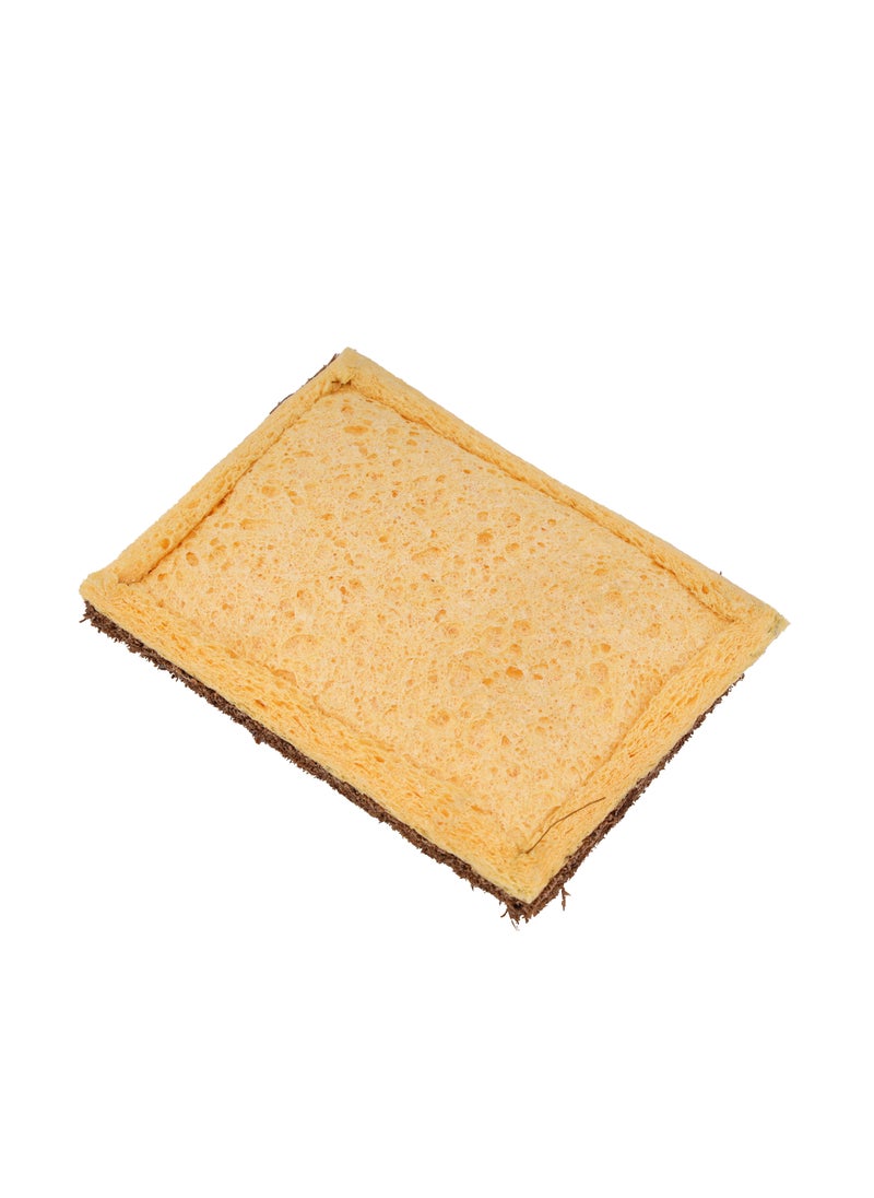 Royalford Royalford Coconut Fiber Scrubber, Cellulose Sponge Stitched, RF10819  - Image 1