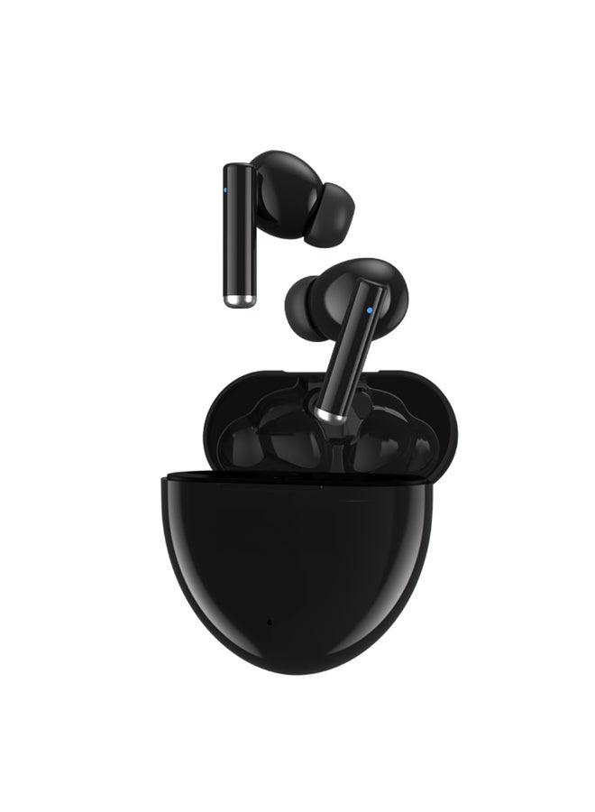 HT06 Wireless BT Headphones In-ear Sports Earbuds HiFi Sound Quality Ultra-low Latency Long Endurance Time Black - Image 1