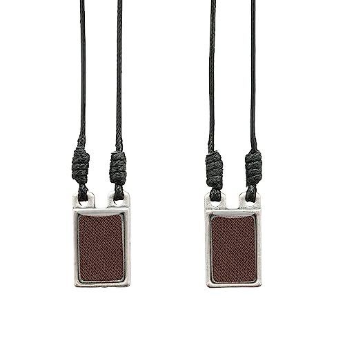 Intercession Sacred Heart Metal Catholic Scapular (Antique Silver) - Image 3