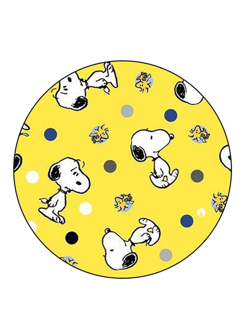 Snoopy Printed Mouse Pad Round  Multicolour