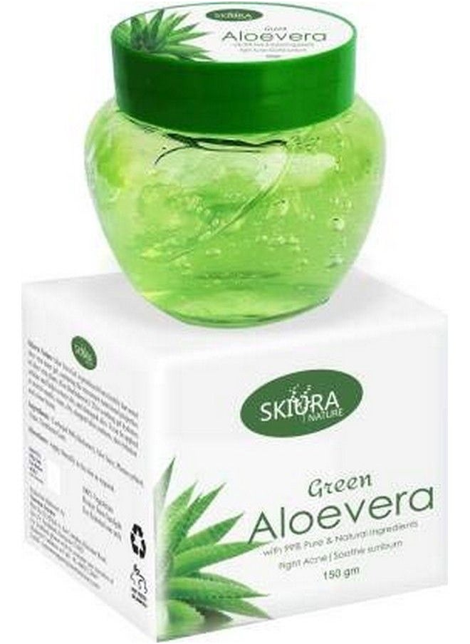 SKIURA NATURE - جل الصبار الأخضر لبشرة أكثر إشراقًا (خالص وطبيعي) (150 مل) - Image 1
