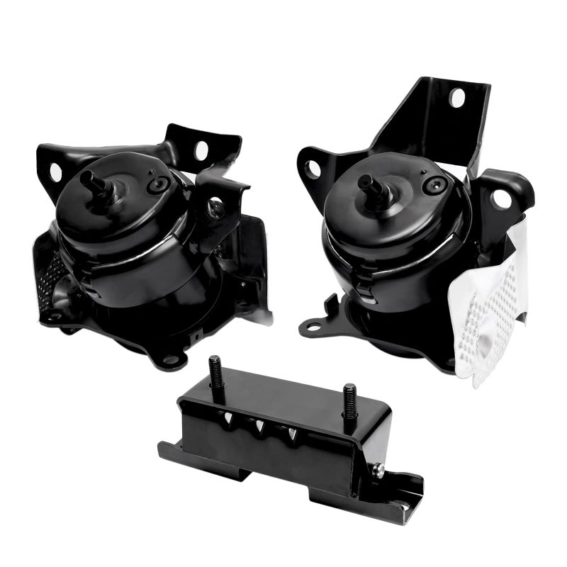 Generic Set of 3, Front Left & Right Engine Motor Mount & Trans Mount Compatible with 2014-2018 Sliverado Sierra 1500 V8, 2015-2020 Escalade Suburban Tahoe Yukon XL 4WD, Replace OE: 84175582, 84175583, A2638  - Image 1