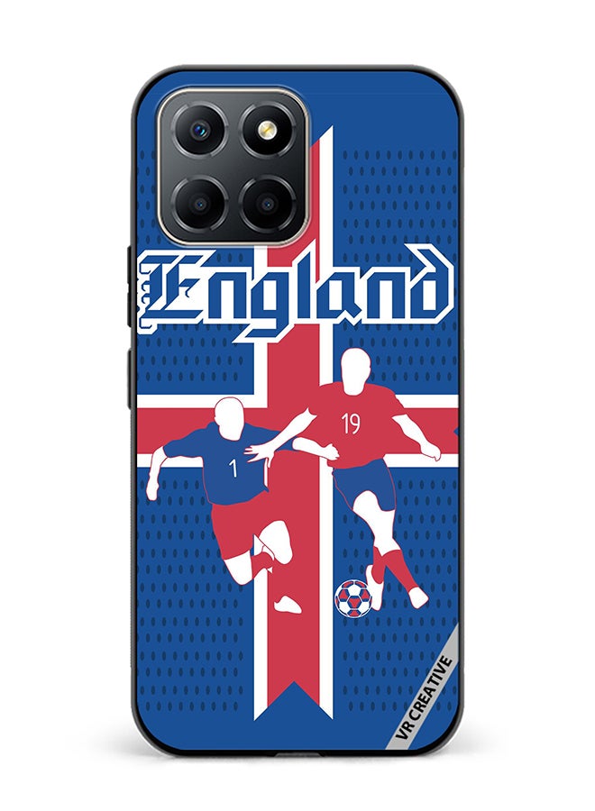 VR CREATIVE Protective Case Cover For Honor X6 Sports Soccer Football England Design Multicolour - Image 1