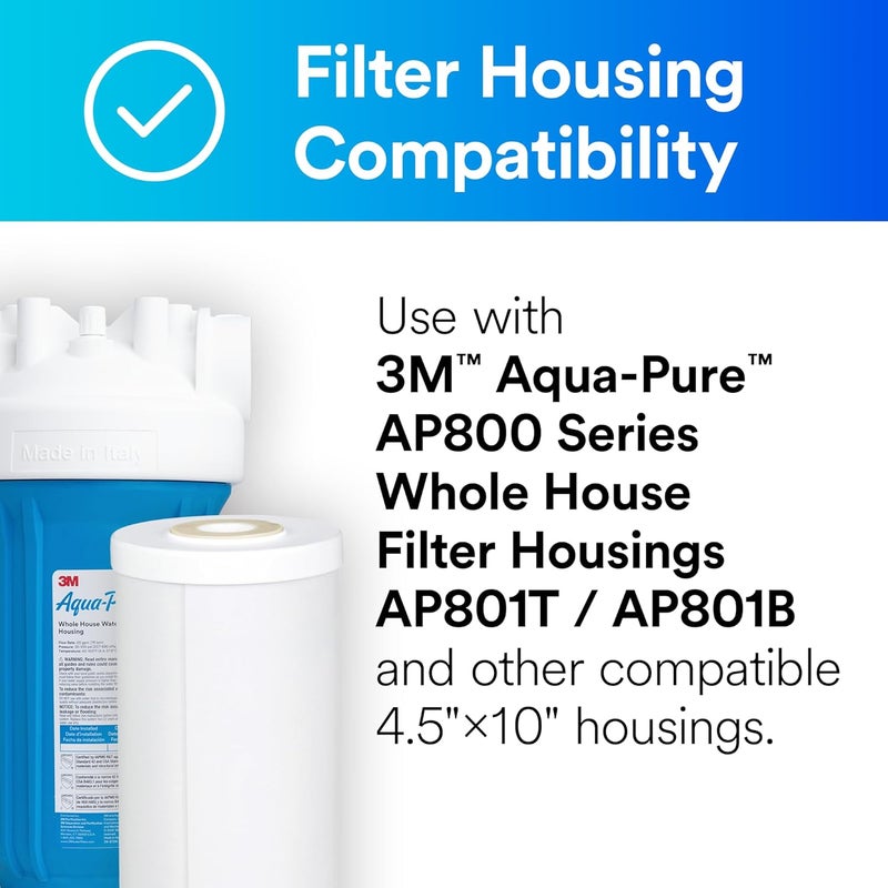 Aqua pure Aqua-Pure 3M Whole House Replacement Water Filter - Model AP817 - Image 2