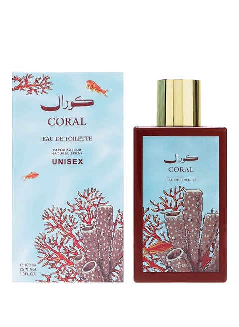 Coral Eau De Toilette For Unisex - 100 ML