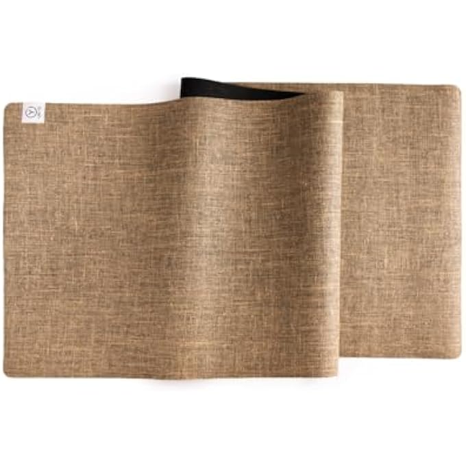 Ukiyo Unisex The Jute - Natural Rubber Yoga Mat 183X61X0.4Cm Brown - Image 2