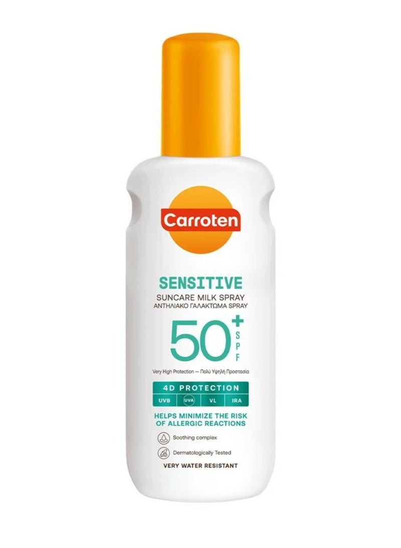 Carroten Carroten Sensitive Suncare Milk Spray SPF50+ 200ml