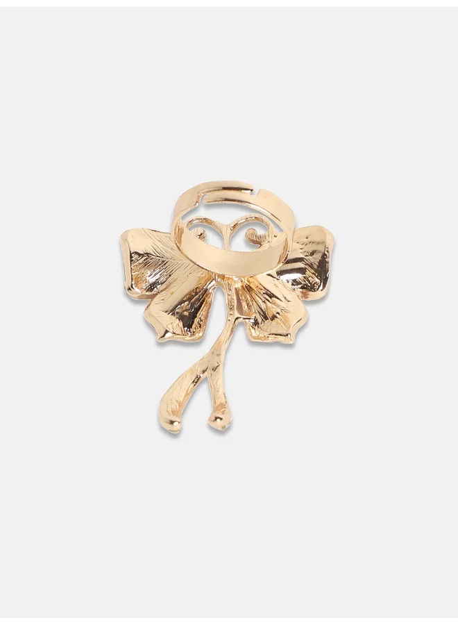 SOHI Butterfly Statement Artificial Ring Jewellery