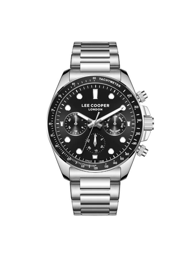 Lee Cooper Men's Metal Multi Function Watch LC08215.350 - 42 mm