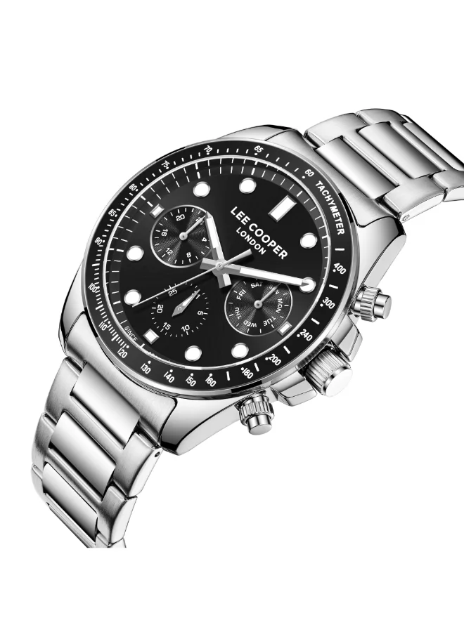 Lee Cooper Men's Metal Multi Function Watch LC08215.350 - 42 mm