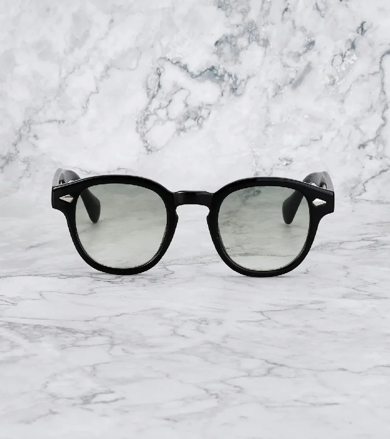 Explicit Poets Explicit Poets Unisex JOHNNY Black - Gradient Green Stylish Sunglasses, 2EP55