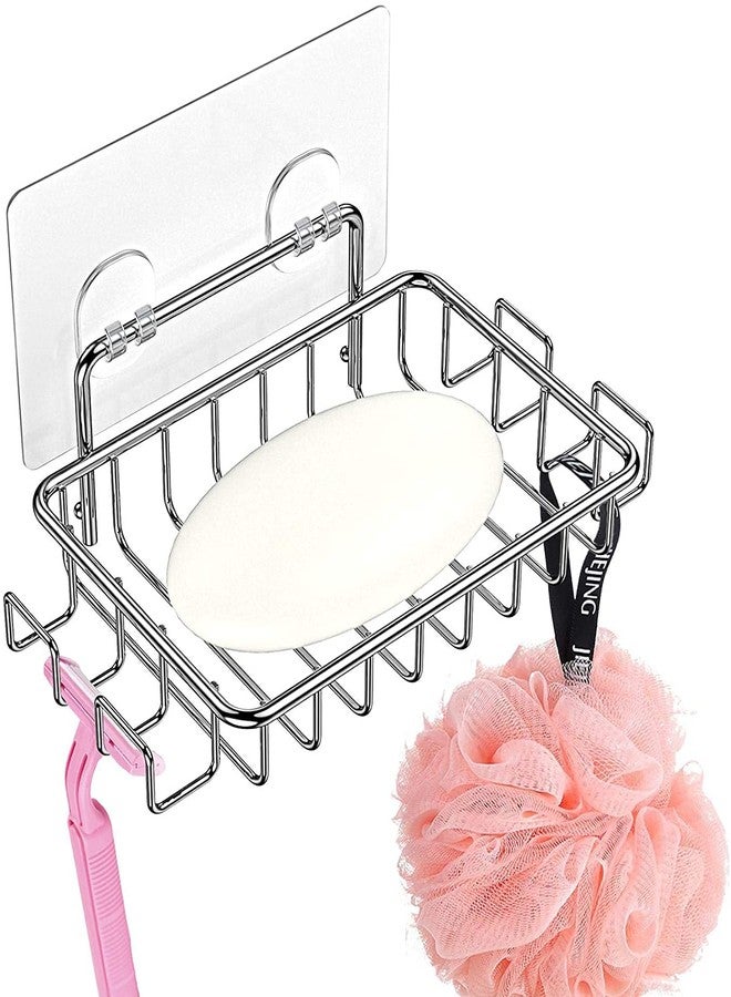 Orimade 4.72 x 2.75 inches (12 x 7 cm) Transparent Adhesive for Bathroom Shelf, Soap Dish Holder and Kitchen Sink Caddy[4 Pack] - Image 4