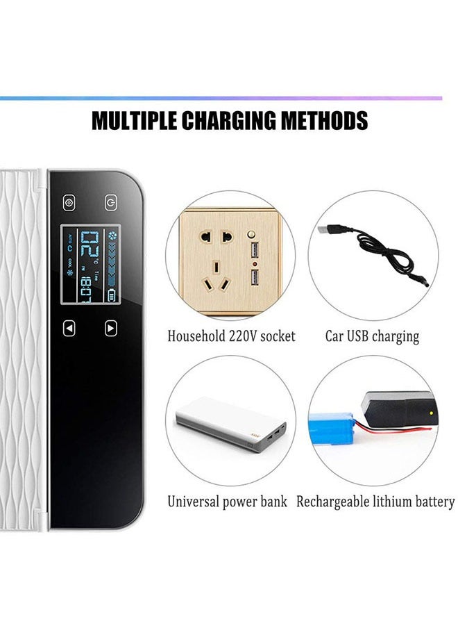 Insulin Refrigerated Refrigerator,Keeping the Temperature at 2-8 Degrees, Portable Medical Supplies Cooler, Suitable for Home/Office/Business Trips (Batteries Not Included)