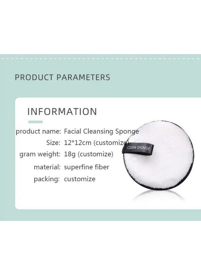 Aternal Reusable Makeup Remover Pads - Reusable Makeup Remover Cloths - Reusable Face Pads, Makeup Eraser for All Skin Types - Washable Microfiber Makeup Remover Face Cloths Pack of 1 with 5 Pieces Blender Jar - Image 4
