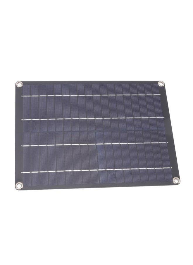 Thoraya Portable Solar Panel 9.1x6.7in Slim Design Light Weight Widely Used 10W Solar Panel for Vehicle Boat Light  - Image 2