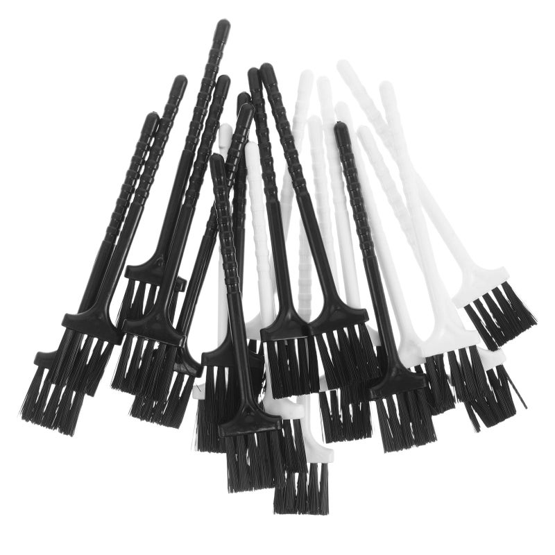 Long Handle Mini Narrow Bristle Electric Shaver Cleaning Brushes Set 20pcs For Razor Maintenance And Travel Grooming - Image 2