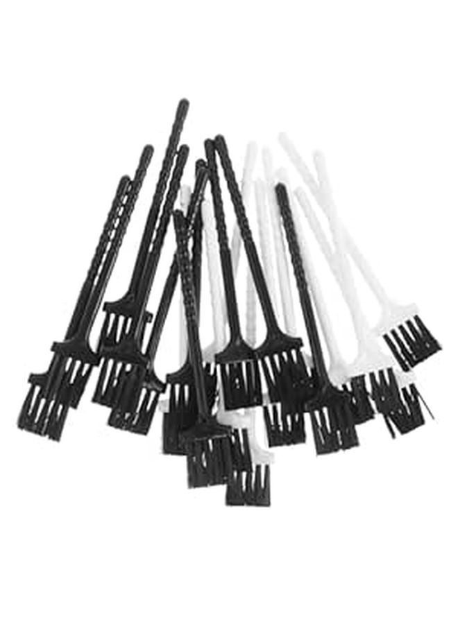 Long Handle Mini Narrow Bristle Electric Shaver Cleaning Brushes Set 20pcs For Razor Maintenance And Travel Grooming - Image 1