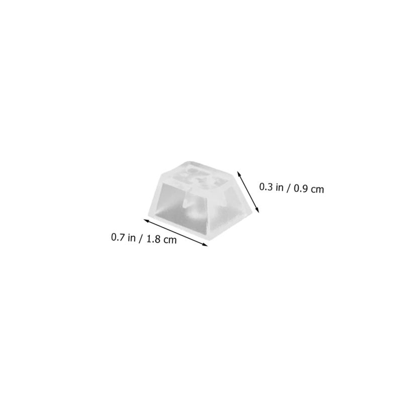 Translucent Keycaps For Mechanical Keyboard RGB Backlit Transparent 1 8X1 8X0 9CM - Image 5